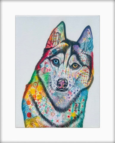 Husky Limited edition print