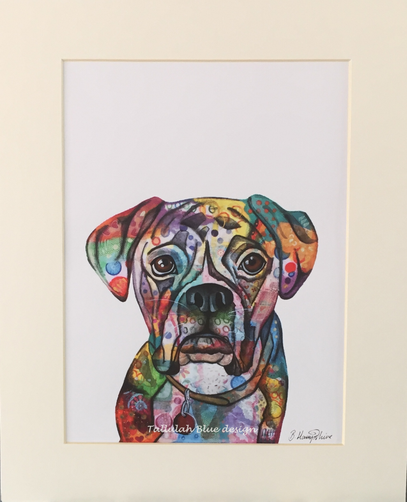 Boxer 2025 dog art