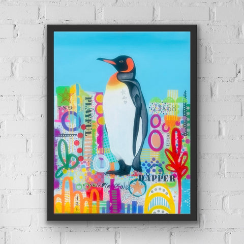 King Penguin "lost in the city"
