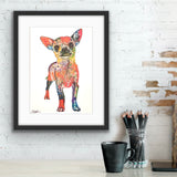 Chihuahua Dog Print
