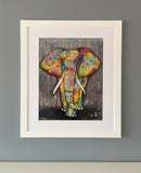 Colourful Elephant Art
