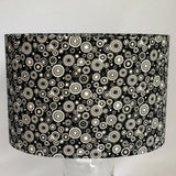 Black and White Circle lampshade