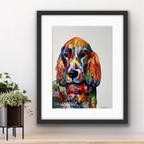 Irish Red Setter Print, from Tallulah Blue Design.