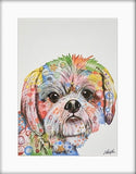 Shih Tzu Dog Art