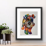 Schnauzer Dog Art